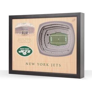 image:imageYouTheFan NFL 25Layer StadiumView Wall ArtNew York Jets