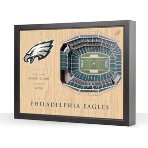 image:imageYouTheFan NFL 25Layer StadiumView Wall ArtPhiladelphia Eagles