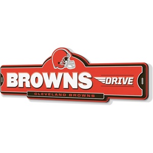 image:imageYouTheFan NFL 3D Street Sign precisioncrafted readytohang wall art officially licensed and stylish addition for the ultimate team fanCleveland Browns