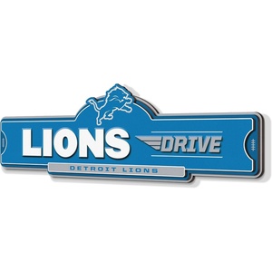 image:imageYouTheFan NFL 3D Street Sign precisioncrafted readytohang wall art officially licensed and stylish addition for the ultimate team fanDetroit Lions