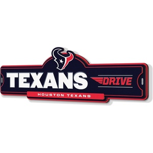 image:imageYouTheFan NFL 3D Street Sign precisioncrafted readytohang wall art officially licensed and stylish addition for the ultimate team fanHouston Texans