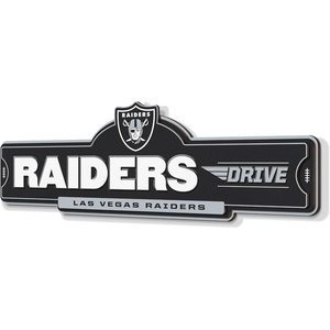 image:imageYouTheFan NFL 3D Street Sign precisioncrafted readytohang wall art officially licensed and stylish addition for the ultimate team fanLas Vegas Raiders