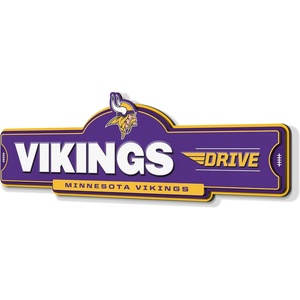 image:imageYouTheFan NFL 3D Street Sign precisioncrafted readytohang wall art officially licensed and stylish addition for the ultimate team fanMinnesota Vikings