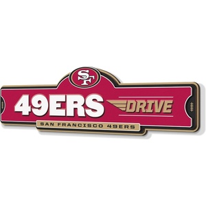 image:imageYouTheFan NFL 3D Street Sign precisioncrafted readytohang wall art officially licensed and stylish addition for the ultimate team fanSan Francisco 49ers