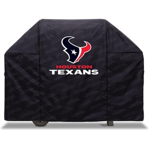 image:imageYouTheFan NFL Heavy Duty Waterproof Grill Cover  UV Resistant Durable Polyester BBQ Cover Weatherproof Protection for Outdoor Gas or Charcoal Grills for Grills up to 5 WideHouston Texans