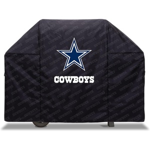 image:imageYouTheFan NFL Heavy Duty Waterproof Grill Cover  UV Resistant Durable Polyester BBQ Cover Weatherproof Protection for Outdoor Gas or Charcoal Grills for Grills up to 5 WideDallas Cowboys
