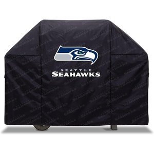 image:imageYouTheFan NFL Heavy Duty Waterproof Grill Cover  UV Resistant Durable Polyester BBQ Cover Weatherproof Protection for Outdoor Gas or Charcoal Grills for Grills up to 5 WideSeattle Seahawks