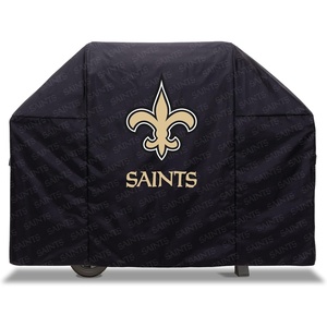 image:imageYouTheFan NFL Heavy Duty Waterproof Grill Cover  UV Resistant Durable Polyester BBQ Cover Weatherproof Protection for Outdoor Gas or Charcoal Grills for Grills up to 5 WideNew Orleans Saints