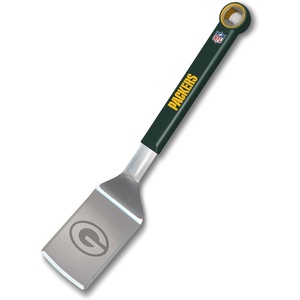 image:imageYouTheFan NFL Stainless Steel BBQ Spatula with Bottle OpenerGreen Bay Packers