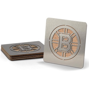 image:imageYouTheFan NHL Boasters Stainless Steel Drink CoastersStainless Steel