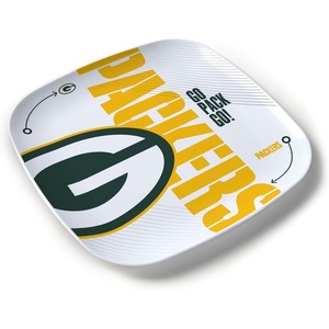 image:imageYouTheFan OfficiallyLicensed NFL Large Party Plate  1025 x 1025  100 Melamine Dishwasher Safe BPA Free  Fan Gift for Snacks appetizers and FoodGreen Bay Packers