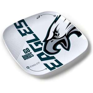 image:imageYouTheFan OfficiallyLicensed NFL Large Party Plate  1025 x 1025  100 Melamine Dishwasher Safe BPA Free  Fan Gift for Snacks appetizers and FoodPhiladelphia Eagles
