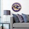 image:imageYouTheFan NFL 3D Circle Backer Wall Art precisioncrafted multiple layers create striking depth readytohang officially licensed and visually stands outBaltimore Ravens