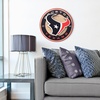 image:imageYouTheFan NFL 3D Circle Backer Wall Art precisioncrafted multiple layers create striking depth readytohang officially licensed and visually stands outHouston Texans