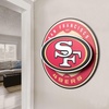 image:imageYouTheFan NFL 3D Circle Backer Wall Art precisioncrafted multiple layers create striking depth readytohang officially licensed and visually stands outSan Francisco 49ers