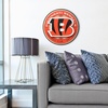 image:imageYouTheFan NFL 3D Circle Backer Wall Art precisioncrafted multiple layers create striking depth readytohang officially licensed and visually stands outCincinnati Bengals