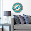 image:imageYouTheFan NFL 3D Circle Backer Wall Art precisioncrafted multiple layers create striking depth readytohang officially licensed and visually stands outMiami Dolphins