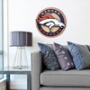 image:imageYouTheFan NFL 3D Circle Backer Wall Art precisioncrafted multiple layers create striking depth readytohang officially licensed and visually stands outDenver Broncos