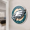 image:imageYouTheFan NFL 3D Circle Backer Wall Art precisioncrafted multiple layers create striking depth readytohang officially licensed and visually stands outPhiladelphia Eagles