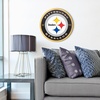 image:imageYouTheFan NFL 3D Circle Backer Wall Art precisioncrafted multiple layers create striking depth readytohang officially licensed and visually stands outPittsburgh Steelers