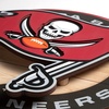 image:imageYouTheFan NFL 3D Circle Backer Wall Art precisioncrafted multiple layers create striking depth readytohang officially licensed and visually stands outTampa Bay Buccaneers