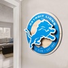 image:imageYouTheFan NFL 3D Circle Backer Wall Art precisioncrafted multiple layers create striking depth readytohang officially licensed and visually stands outDetroit Lions