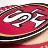 image:imageYouTheFan NFL 3D Circle Backer Wall Art precisioncrafted multiple layers create striking depth readytohang officially licensed and visually stands outSan Francisco 49ers