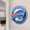 image:imageYouTheFan NFL 3D Circle Backer Wall Art precisioncrafted multiple layers create striking depth readytohang officially licensed and visually stands outBuffalo Bills