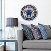 image:imageYouTheFan NFL 3D Circle Backer Wall Art precisioncrafted multiple layers create striking depth readytohang officially licensed and visually stands outDallas Cowboys