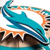 image:imageYouTheFan NFL 3D Circle Backer Wall Art precisioncrafted multiple layers create striking depth readytohang officially licensed and visually stands outMiami Dolphins