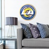 image:imageYouTheFan NFL 3D Circle Backer Wall Art precisioncrafted multiple layers create striking depth readytohang officially licensed and visually stands outLos Angeles Rams