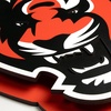 image:imageYouTheFan NFL 3D DieCut Wall Art precisioncrafted and lasercut in the exact shape of your teams logo multiple layers create striking depth readytohang and officially licensedCincinnati Bengals
