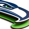 image:imageYouTheFan NFL 3D DieCut Wall Art precisioncrafted and lasercut in the exact shape of your teams logo multiple layers create striking depth readytohang and officially licensedSeattle Seahawks