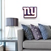 image:imageYouTheFan NFL 3D DieCut Wall Art precisioncrafted and lasercut in the exact shape of your teams logo multiple layers create striking depth readytohang and officially licensedNew York Giants
