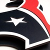 image:imageYouTheFan NFL 3D DieCut Wall Art precisioncrafted and lasercut in the exact shape of your teams logo multiple layers create striking depth readytohang and officially licensedHouston Texans