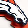 image:imageYouTheFan NFL 3D DieCut Wall Art precisioncrafted and lasercut in the exact shape of your teams logo multiple layers create striking depth readytohang and officially licensedDenver Broncos