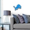 image:imageYouTheFan NFL 3D DieCut Wall Art precisioncrafted and lasercut in the exact shape of your teams logo multiple layers create striking depth readytohang and officially licensedDetroit Lions