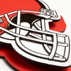 image:imageYouTheFan NFL 3D DieCut Wall Art precisioncrafted and lasercut in the exact shape of your teams logo multiple layers create striking depth readytohang and officially licensedCleveland Browns