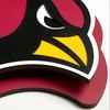 image:imageYouTheFan NFL 3D DieCut Wall Art precisioncrafted and lasercut in the exact shape of your teams logo multiple layers create striking depth readytohang and officially licensedArizona Cardinals