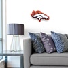 image:imageYouTheFan NFL 3D DieCut Wall Art precisioncrafted and lasercut in the exact shape of your teams logo multiple layers create striking depth readytohang and officially licensedDenver Broncos