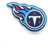 image:imageYouTheFan NFL 3D DieCut Wall Art precisioncrafted and lasercut in the exact shape of your teams logo multiple layers create striking depth readytohang and officially licensedTennessee Titans