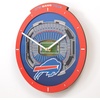 image:imageYouTheFan NFL Arizona Cardinals 3D StadiumView ClockBuffalo Bills