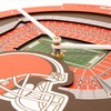 image:imageYouTheFan NFL Arizona Cardinals 3D StadiumView ClockCleveland Browns