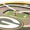 image:imageYouTheFan NFL Arizona Cardinals 3D StadiumView ClockGreen Bay Packers