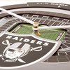 image:imageYouTheFan NFL Arizona Cardinals 3D StadiumView ClockLas Vegas Raiders