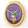 image:imageYouTheFan NFL Arizona Cardinals 3D StadiumView ClockMinnesota Vikings
