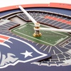 image:imageYouTheFan NFL Arizona Cardinals 3D StadiumView ClockNew England Patriots