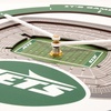 image:imageYouTheFan NFL Arizona Cardinals 3D StadiumView ClockNew York Jets
