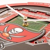 image:imageYouTheFan NFL Arizona Cardinals 3D StadiumView ClockTampa Bay Buccaneers