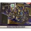image:imageYouTheFan NFL Baltimore Ravens Purebred Fans NFL Purebred Fans A Real Nailbiter Puzzle amp Bonus Poster Team Colors 15 X 20
